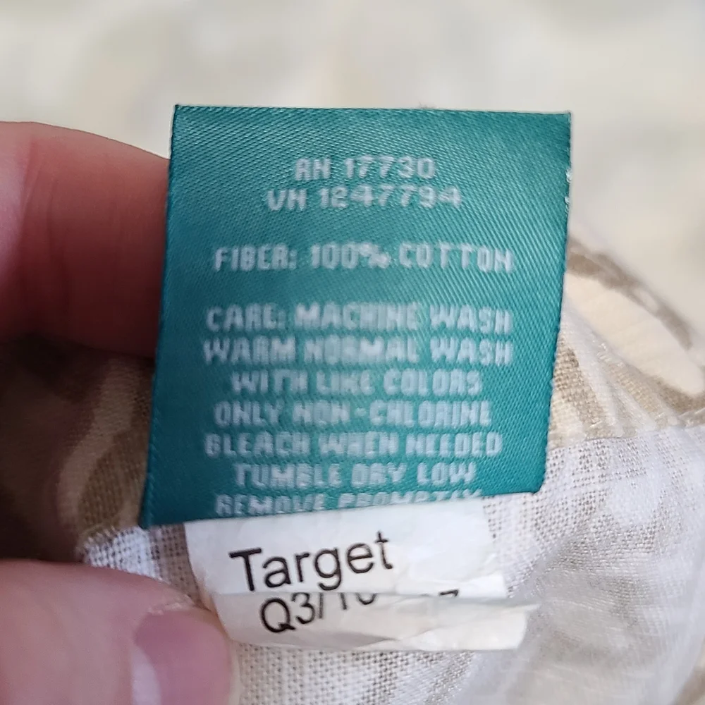 Target floral shower curtain